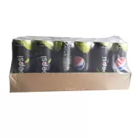 百事可乐无糖细长罐青柠味330ml*24罐