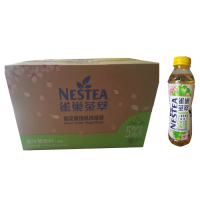 雀巢茶萃樱花青提绿茶500ml*15瓶