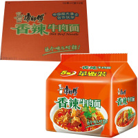 康师傅方便面香辣牛肉味100g*5袋*6组