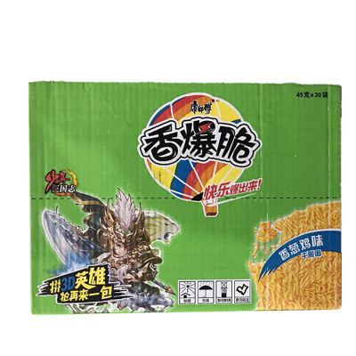 康师傅香爆脆干脆面香葱鸡味40g*30袋