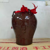 越杭三年花雕坛装清爽型半干黄酒1.5L*6坛