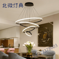 2019年新款餐厅灯后现代吊灯客厅灯现代简约卧室灯饭厅阳台吊灯