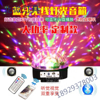 ktv旋转彩灯音响七彩灯闪光灯家用室内舞台灯光酒吧水晶魔球音箱