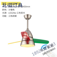 北欧风扇灯简约现代客厅餐厅吊扇灯创意马卡龙卧室儿童带风扇吊灯其它