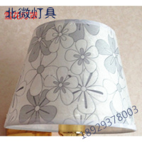 台灯配件布艺床头灯落地灯壁灯灯罩简约e27螺口酒店宾馆灯罩