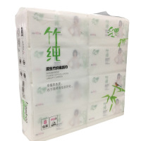 采琪采竹纯标准抽取式面巾纸-8连包
