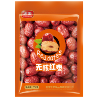 忠来无核红枣350g单袋