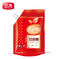 忠来姜蔗园碳化白砂糖454g单袋