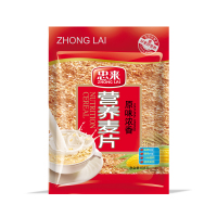 忠来营养麦片原味浓香808g/袋