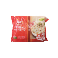 三全上海风味荠菜猪肉馄饨500g/袋