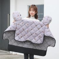 电动摩托车挡风被冬季加绒加厚防水防寒电瓶自行电车秋冬天防风罩