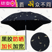 雅迪爱玛台铃绿源电动车遮阳伞雨棚蓬篷电瓶踏板摩托三轮自行车黑胶防晒防紫外线伞