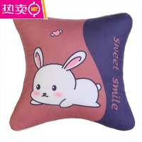 汽车座椅卡通头枕护颈枕车用一对颈椎枕头腰靠套装抱靠枕车内用品