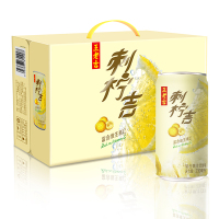 王老吉 刺柠吉VC果汁饮料 230mL*12罐/箱装 刺梨 柠檬果汁饮料 富含维生素C 贵州特产