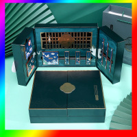 暮色余晖彩妆礼盒中国风眼影花口红西子套装化妆品生日套盒 MANSLY