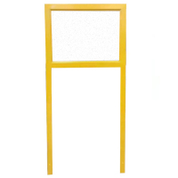 艾达昌 Adc100100 1000*1000mm 白板架 双立柱白板架 1.00 个/件 (计价单位:件) 白色