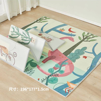 宝宝爬行垫(1961771.5cm)(恐龙乐园+梦幻童年)180*150*2cm