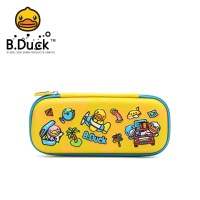 B.DUCK笔盒BD191250A黄色文具盒卡通儿童笔袋创意大容量男女童小学生铅笔盒潮