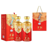 茅台集团茅韵酱酒高档礼盒酱香型53度500ml 2瓶/6瓶