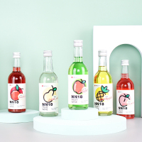 多种口味果酒低度微醺果酿酒230ml 蜜桃芒果杨梅酒 c