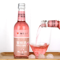 蜜桃果酒低度微醺精酿酒3.5度230ml 单瓶h
