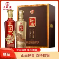 [2瓶礼盒装]五粮液白酒高档礼盒浓香型52度 h
