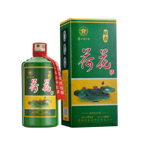 [正品礼盒]荷花酒酱香型粮食酒53度500mlc