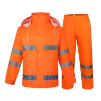 中电鼎润 Raincoat710 分体式 雨衣 (计价单位:件) 橘红色
