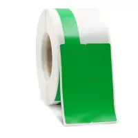 中电鼎润 Green2538 25mm*38mm-40mm 标签胶贴 1.00 盒/卷 (计价单位:卷) 绿色