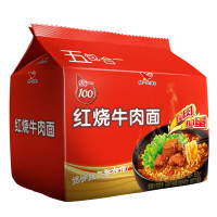 统一100红烧牛肉面100g*5