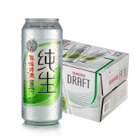 青岛啤酒纯生金标500ml