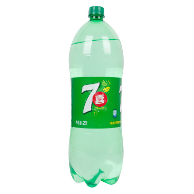 七喜 柠檬味 汽水 2l瓶装