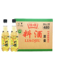 恒顺 葱姜料酒480ml*12
