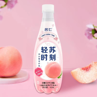 名仁轻苏白桃味420ml