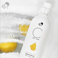 喜茶无糖气泡水海盐柚子味500ML*15瓶