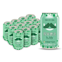 百事微笑趣泡苹果风味330ML