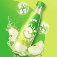 美年达果汁气泡饮苹果味