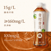 元气森林燃茶纯茶青柑普洱味饮料500ml