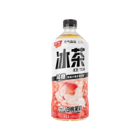 元气森林冰茶白桃茉莉900ml*12