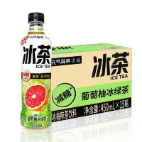 元气森林冰茶葡萄柚冰绿茶900ml*12