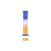 [橙花香型] [一支]|[高品质]马桶小花清香厕所除臭香薰马桶清洁剂蓝泡泡洁厕剂