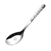 [3-10支]加厚不锈钢勺子家用成人儿童汤勺吃饭勺长柄搅拌匙调羹