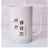 挣钱的1个装|简约家用洗漱杯子情侣手柄刷牙杯创意旅行牙桶可爱漱口杯网红牙缸