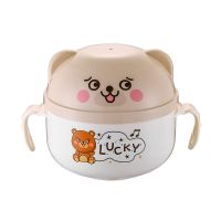 不锈钢泡面碗带盖学生女饭盒宿舍大号方便面碗家用汤碗饭碗筷套装