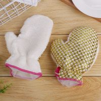 A单只+B单只送挂钩|厨房洗碗神器竹纤维不沾油加厚刷碗家务防水手套百洁抹布清洁毛巾