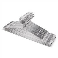 不锈钢实心衣架家用无痕衣架衣服架衣撑子晾衣架