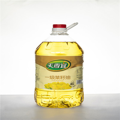[天香宜]一级菜籽油5升 高原种植基地 传统物理压榨 非转基因
