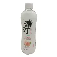 清泉出山 清汀白桃味苏打气泡水450ml