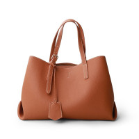 VUNIQSON品牌单肩手提包包包女新款时尚托特包大容量水桶包简约牛皮(保养1-5天发货)