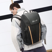 VUNIQSON品牌双肩包男户外轻便书包旅游包大容量背包电脑包 黑色(保养1-5天发货)